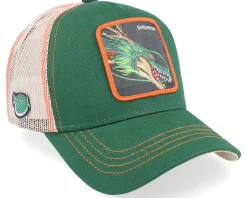 Dragon Ball Z Shenron Green/Beige Trucker - Capslab