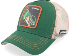 Dragon Ball Z Shenron Green/Beige Trucker - Capslab