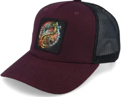 Dragon Maroon A-frame Trucker - Iconic