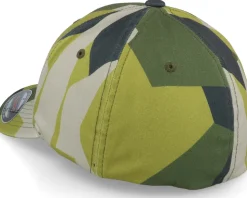 Dragon Ship Long Boat Logo M90 Camo Flexfit - Vikings