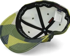 Dragon Ship Long Boat Logo M90 Camo Flexfit - Vikings