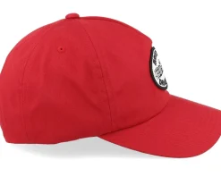 Dragway Dark Red Dad Cap - Brixton