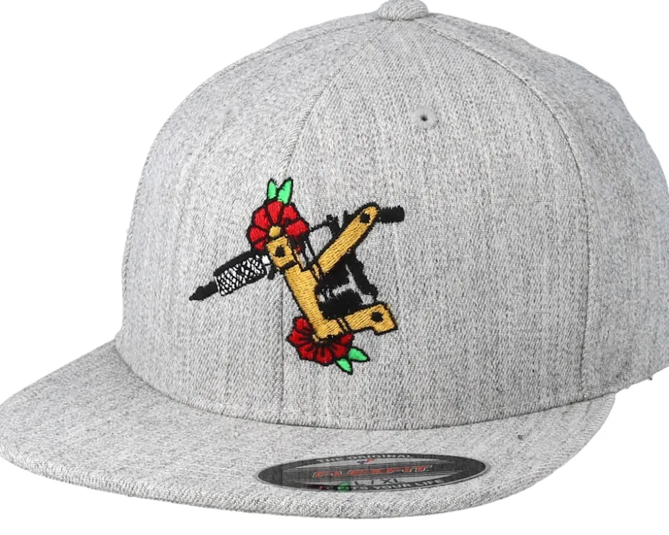 Dream Machine Grey Fitted - Tattoo Collective