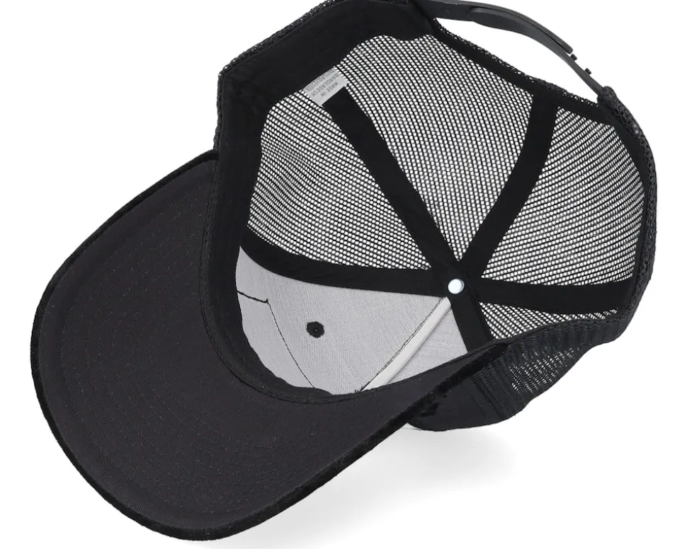 Drifting Car In The Street Velvet Black A-frame Trucker - Calza Pennello