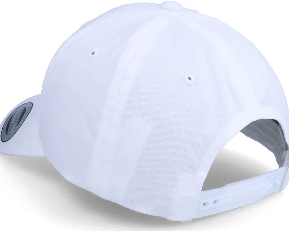 Dripping Lips Curved White Adjustable - Iconic