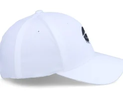 Dripping Lips Curved White Adjustable - Iconic