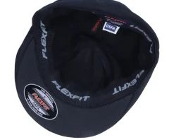 Driver Black Flat Cap - Yupoong