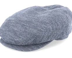 Driver Cap Jersey Blue Flat Cap - Stetson