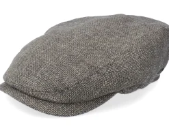 Driver Cap Virgin Wool/Linen Flat Cap - Stetson