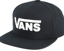 Drop V II Black/White Snapback - Vans