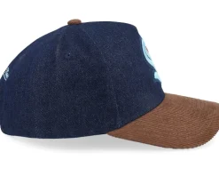 D-stressed Pro Dark Navy/Brown Corduroy A-frame Adjustable - Mitchell & Ness