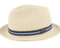 Duan Toyo Natural/Blue Straw Hat - MJM Hats