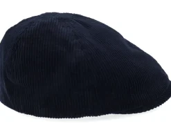 Duck Cap Corduroy Navy Flatcap - Lierys