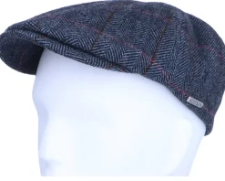 Duck Cap Wool Blue Flat Cap - Stetson