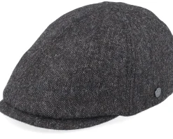 Duck Cap Wool Charcoal Flatcap - Lierys