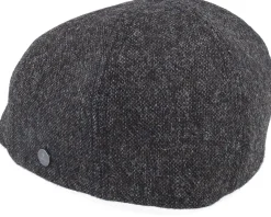 Duck Cap Wool Charcoal Flatcap - Lierys