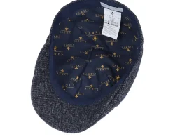 Duck Cap Wool Navy Flat Cap - Lierys