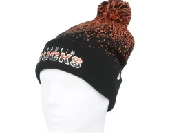 Ducks Iconic Gradiant Beanie Dark Orange Pom - Fanatics