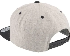 Dumbbell Bicep Curl Fitness Grey/Black Snapback - Berzerk