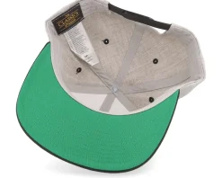 Dumbbell Bicep Curl Fitness Grey/Black Snapback - Berzerk