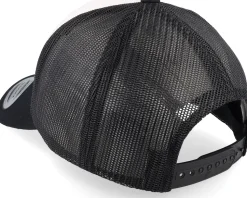 Dumbbell Fist Gym Delta Black/White Trucker - Berzerk