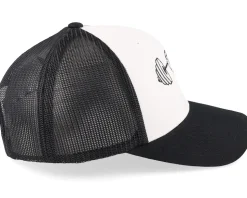 Dumbbell Fist Gym Delta Black/White Trucker - Berzerk