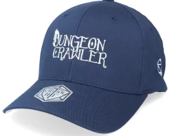 Dungeon Crawler Navy Flexfit - Critiql Hit