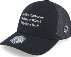 Dungeon Lessons Black Trucker - Critiql Hit