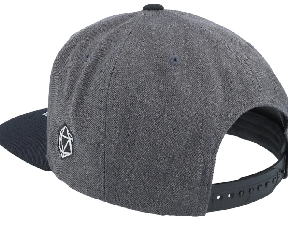Dungeon Lessons Classic Charcoal/Black Snapback - Critiql Hit