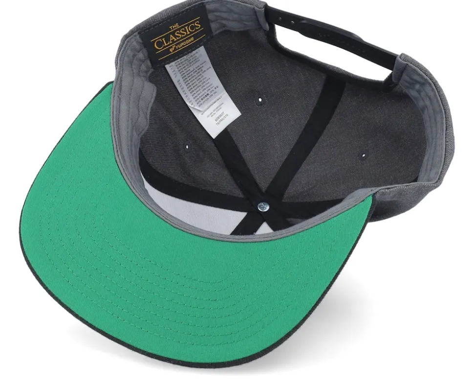 Dungeon Lessons Classic Charcoal/Black Snapback - Critiql Hit