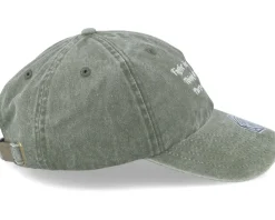 Dungeon Lessons Vintage Washed Olive Dad Cap - Critiql Hit