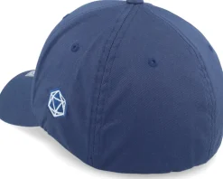 Dungeon Lessons Wooly Combed Navy Flexfit - Critiql Hit