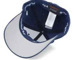 Dungeon Lessons Wooly Combed Navy Flexfit - Critiql Hit