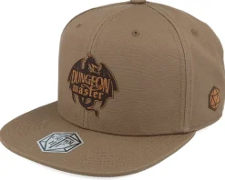 Dungeon Master Dragon Brown Earth Snapback - Critiql Hit