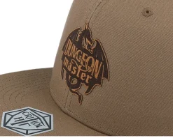 Dungeon Master Dragon Brown Earth Snapback - Critiql Hit