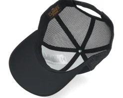 Dungeon Master Dragon Silhouette Black Trucker - Critiql Hit