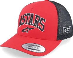 Dunker Hat Red/Black Trucker - Alpinestars