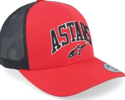 Dunker Hat Red/Black Trucker - Alpinestars