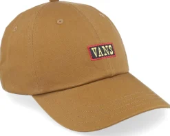 Dusker Curved Bill Jock Sepia Dad Cap - Vans