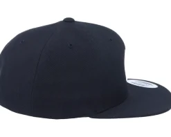 E Letter 3D Black Snapback - Iconic