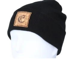 E Letter Patch Black Cuff - Iconic