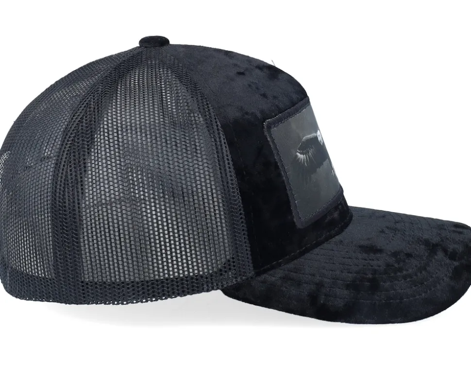 Eagle Big Patch Velvet Black Trucker - Calza Pennello