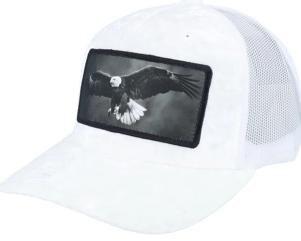 Eagle Big Patch Velvet Black Trucker - Calza Pennello