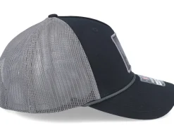 Eagle Black Metallic Patch Charcoal/Black Rope Trucker - Iconic