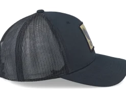Eagle Gold Patch Black Trucker - Iconic