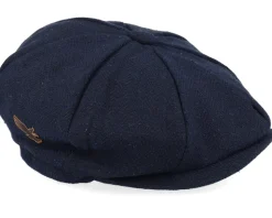 Eagle Patch Navy Bakerboy Flat Cap - Wild Spirit