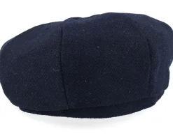Eagle Patch Navy Bakerboy Flat Cap - Wild Spirit