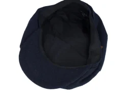 Eagle Patch Navy Bakerboy Flat Cap - Wild Spirit
