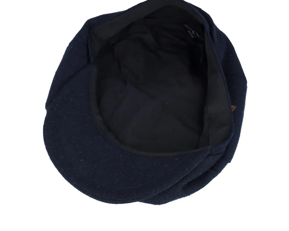 Eagle Patch Navy Bakerboy Flat Cap - Wild Spirit