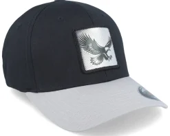 Eagle Silver Patch Black/Silver Flexfit - Iconic